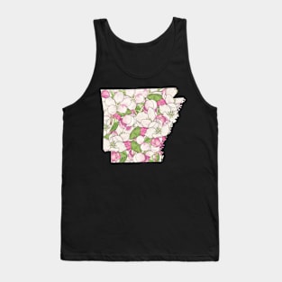 Arkansas in Flowers Tank Top